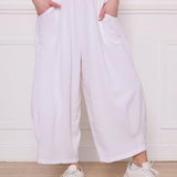 Pantalons Blanc