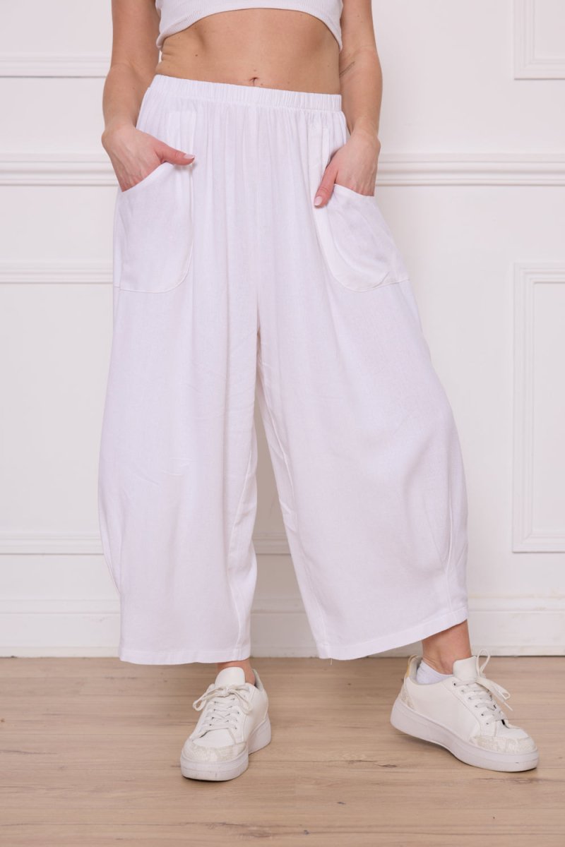 Pantalons Blanc