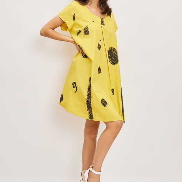 Abito a tunica a maniche corte