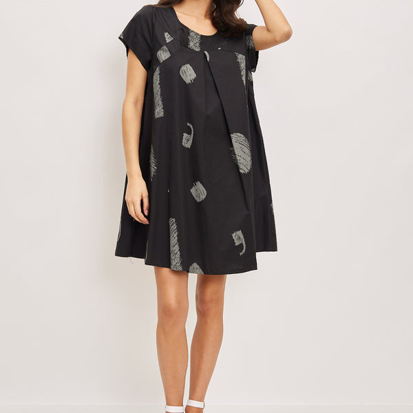 Abito a tunica a maniche corte