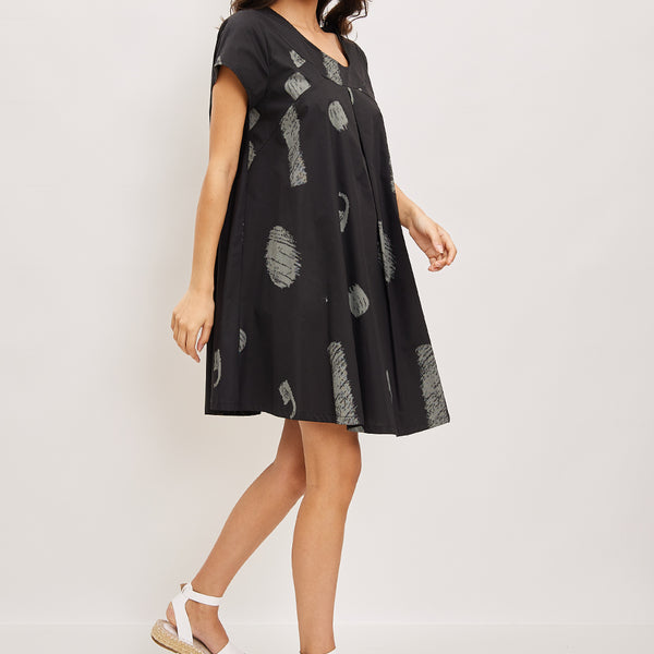 Abito a tunica a maniche corte