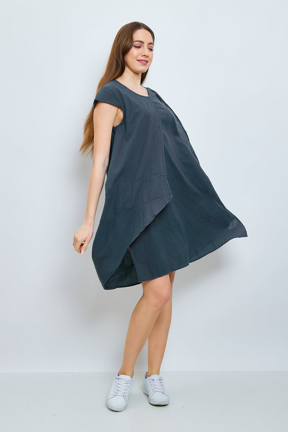 Draped dress