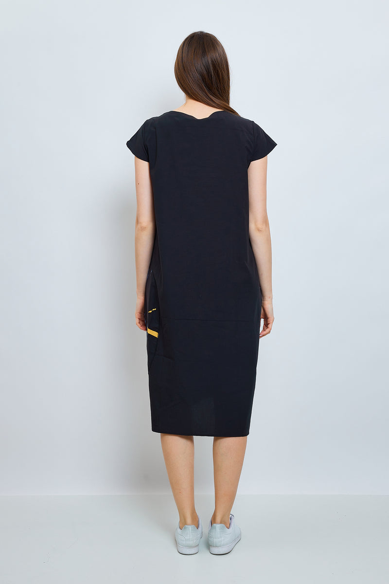 Robe noire ou blanche en coton