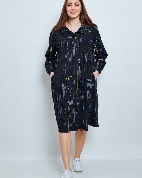 Imperméable noire urbaine