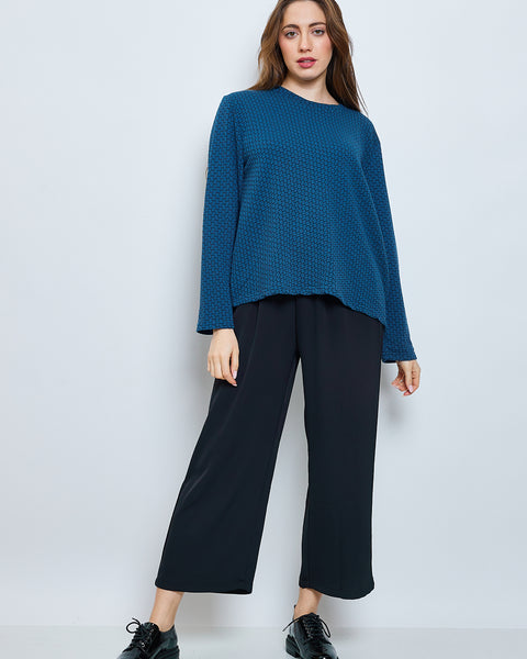 Blouse aux formes d'émeraudes