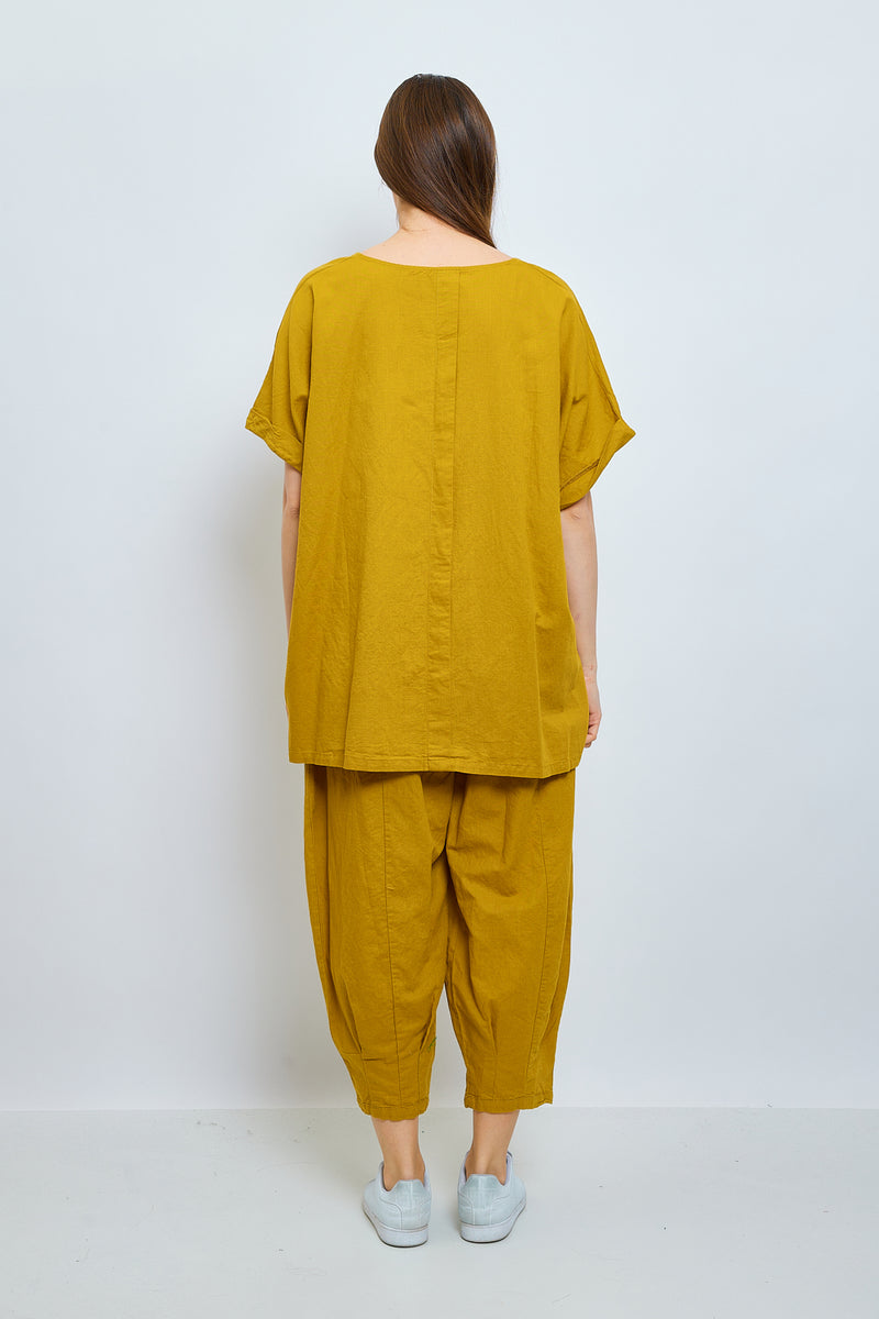 Haut en lin et coton