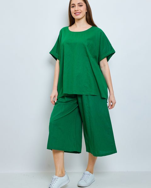 Haut en lin et coton