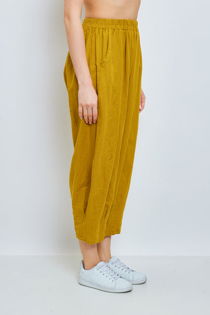 Loose linen and cotton pants