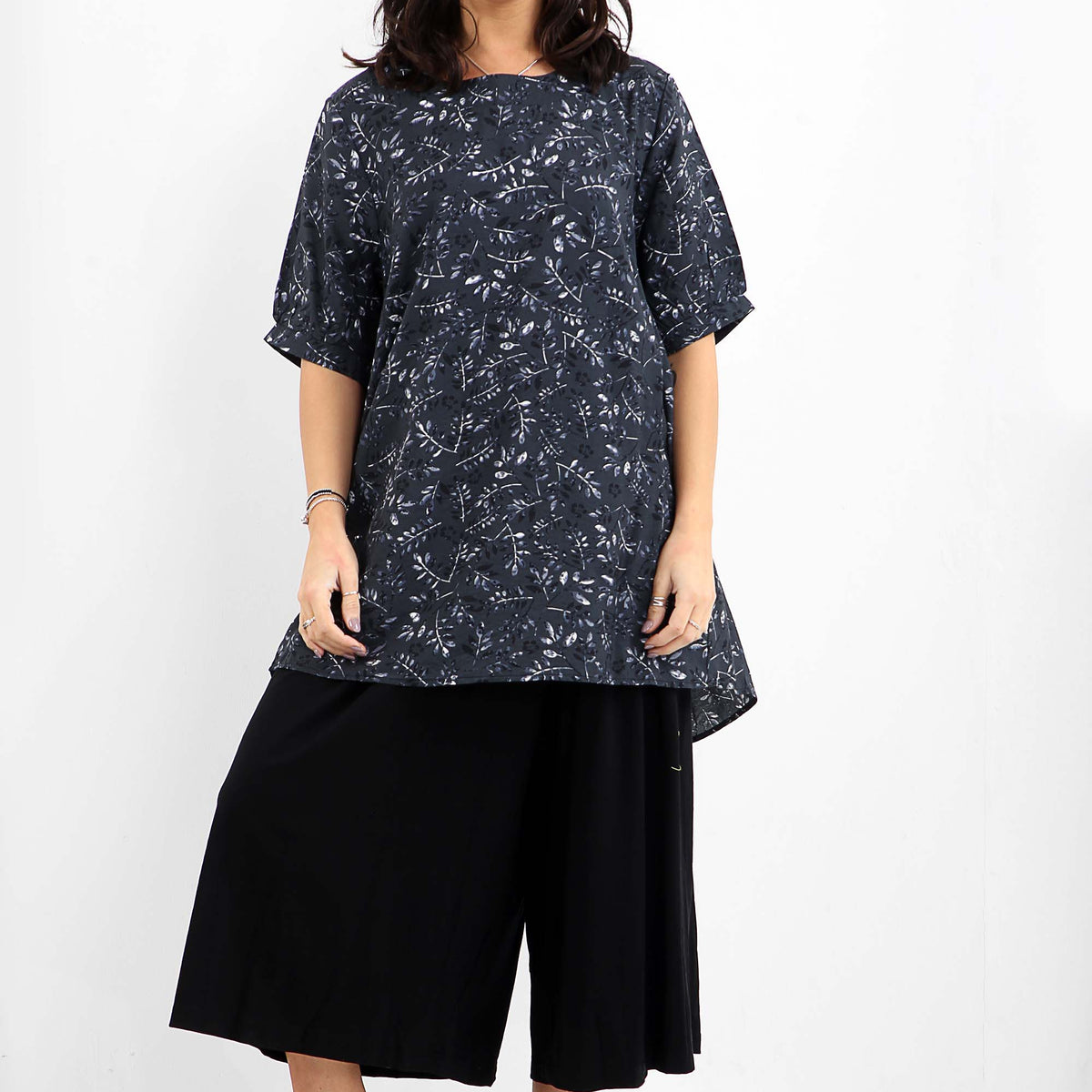 Blouse aux motifs fleuris