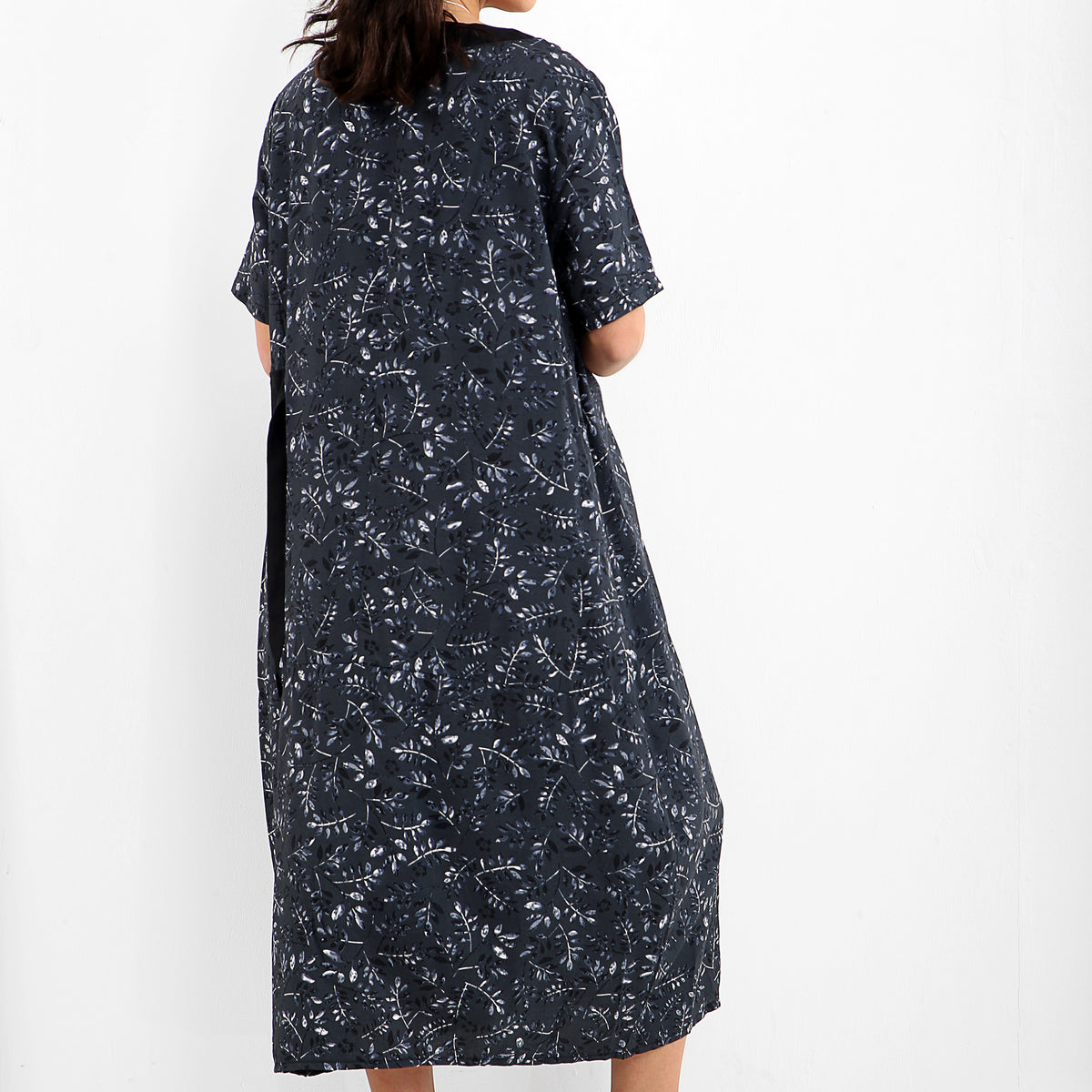 Robe longue aux motifs fleuris