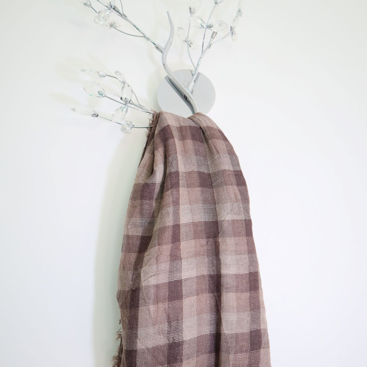 Écharpe petits carreaux