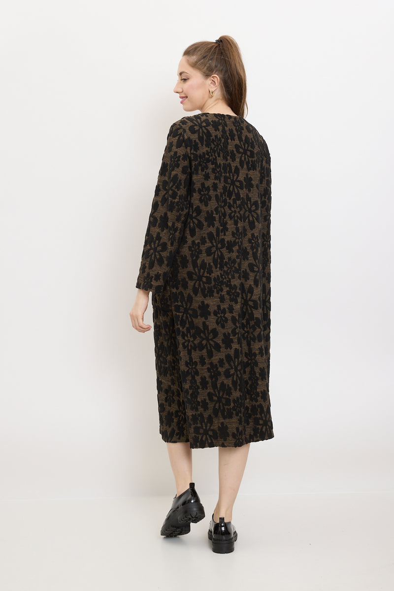 Robe longue à inspiration fleur de jacinthe