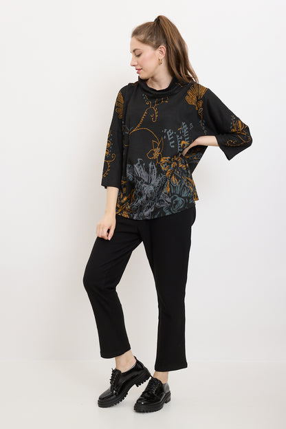 Wildflower patterned blouse