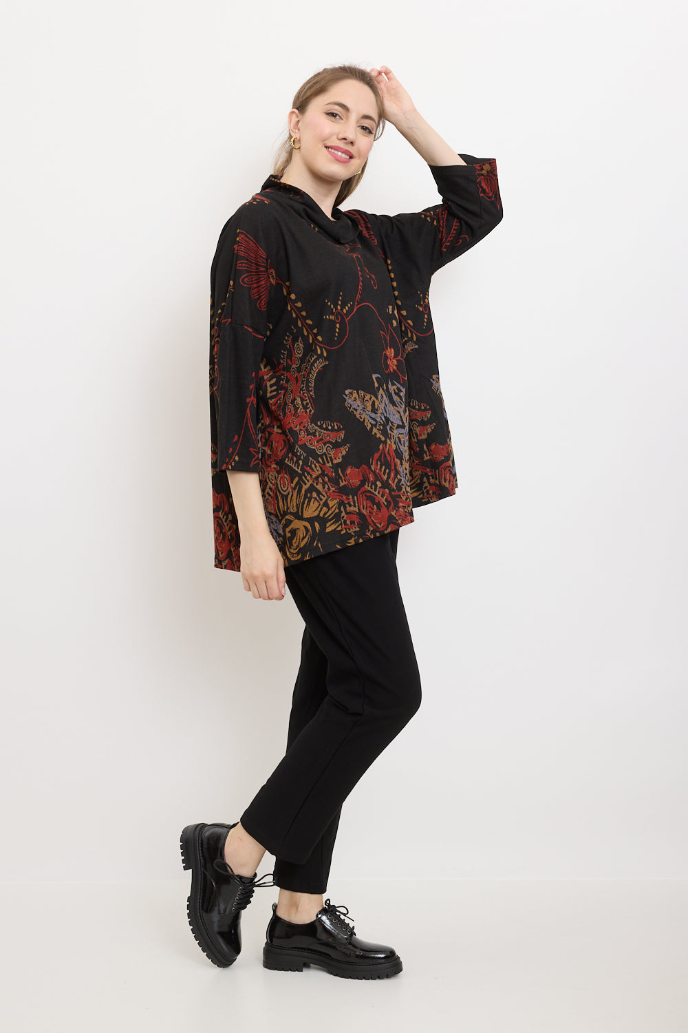 Wildflower patterned blouse