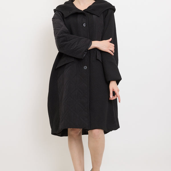 Cappotto nero con 2 modelli