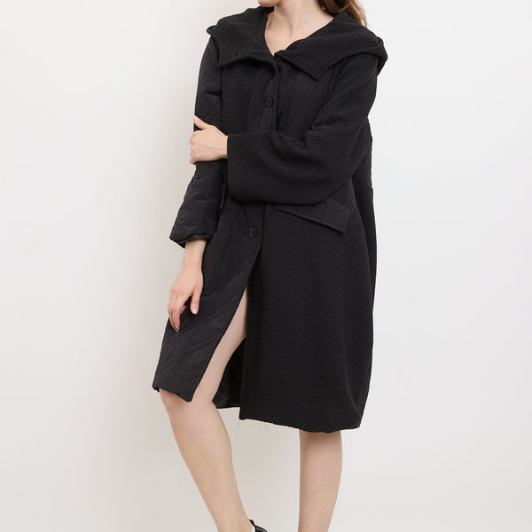 Cappotto nero con 2 modelli