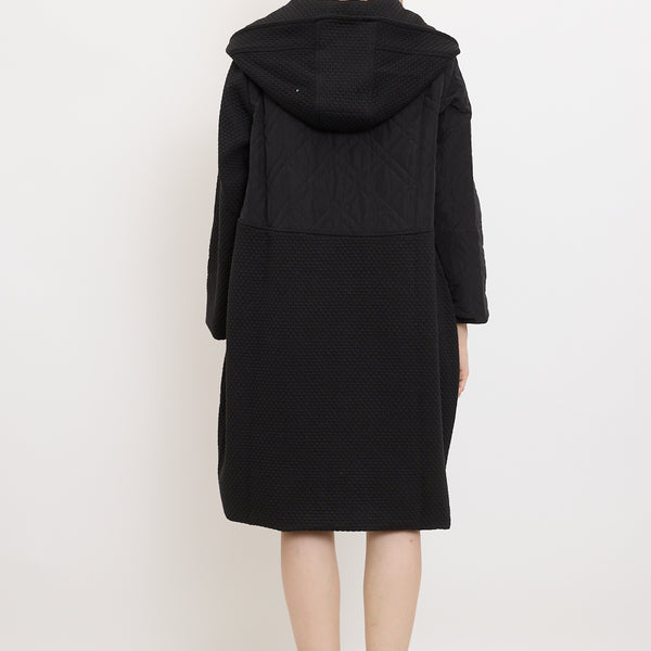 Cappotto nero con 2 modelli