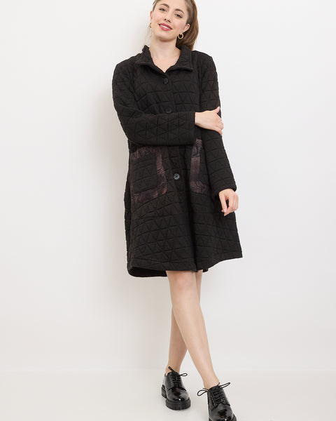 Chemise à motifs en losange