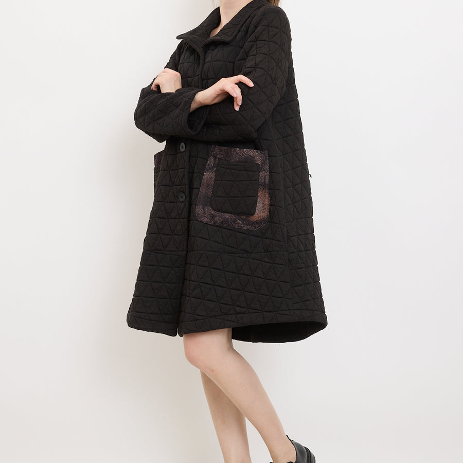 Camisa con motivo de rombos