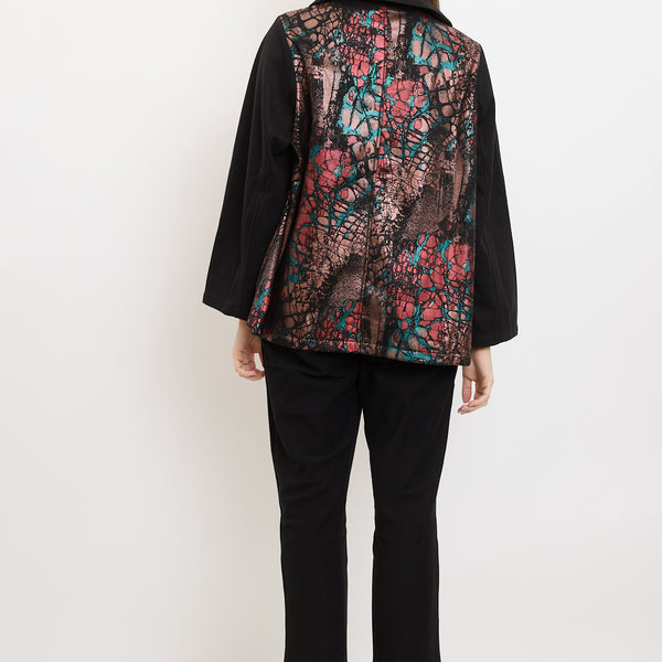 Giacca con motivi di pietre