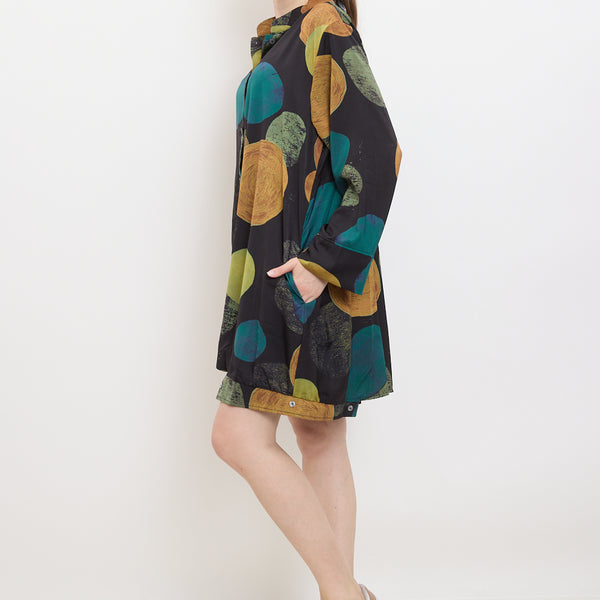 Chemise mi-saison aux ronds de toutes sortes