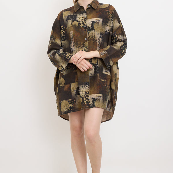 Chemise avec des écritures japonaises