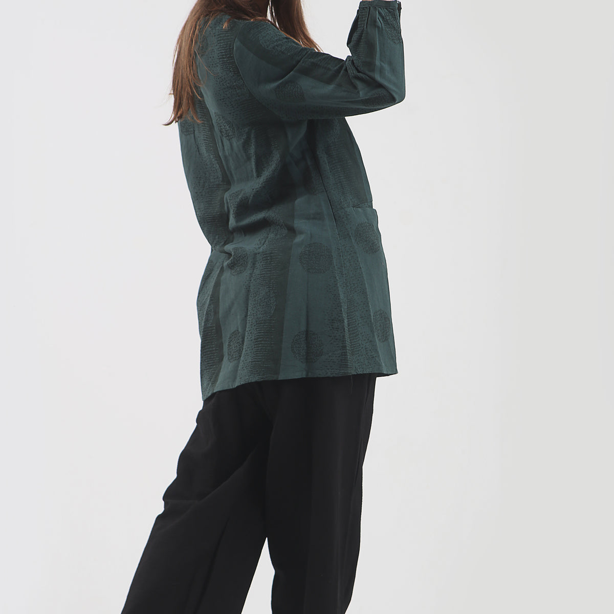 Tunikakleid mit Kreisen