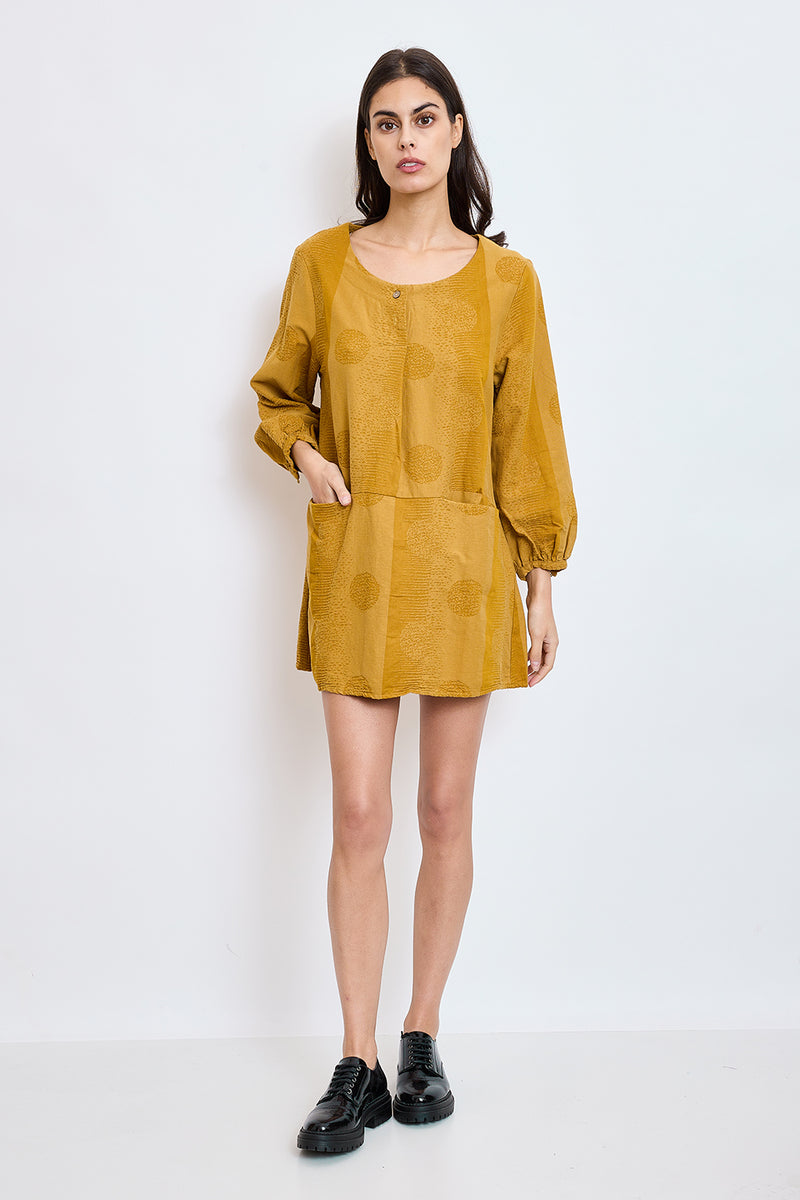 Tunikakleid mit Kreisen