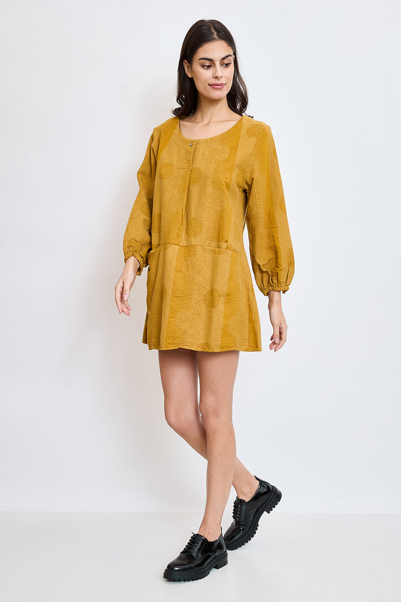 Tunikakleid mit Kreisen