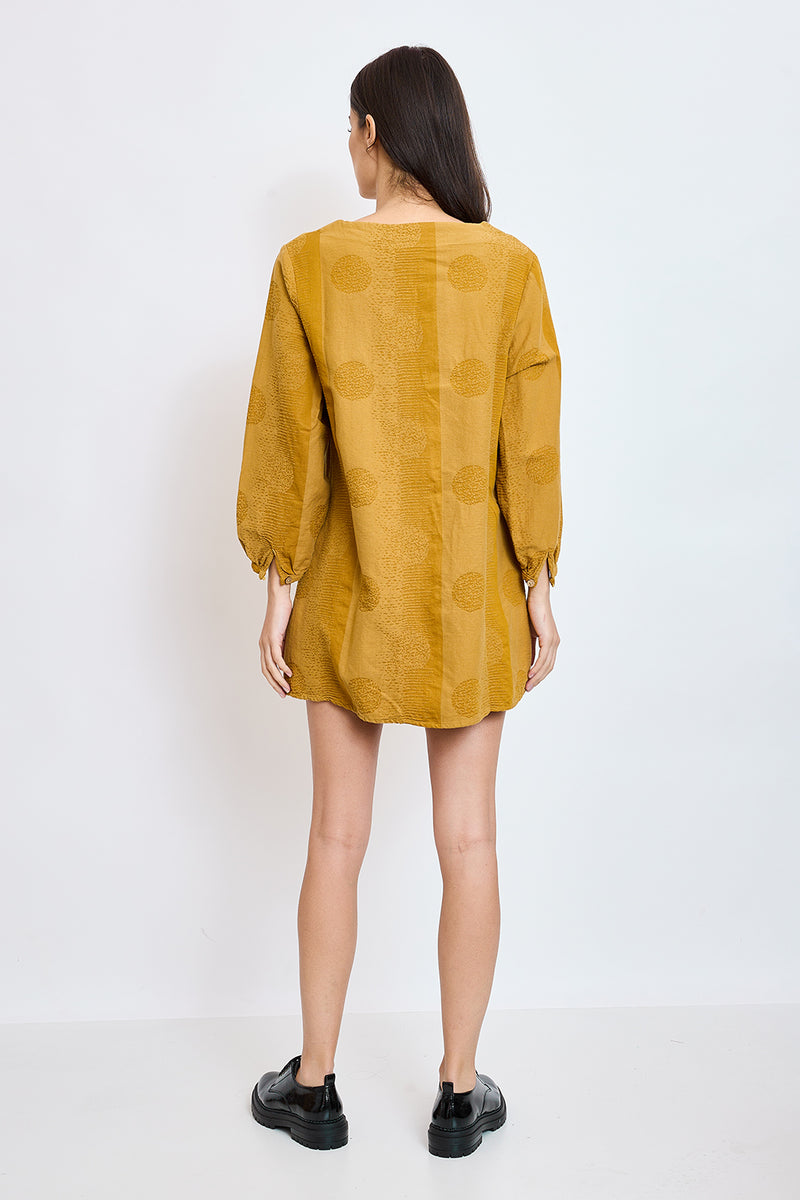 Tunikakleid mit Kreisen