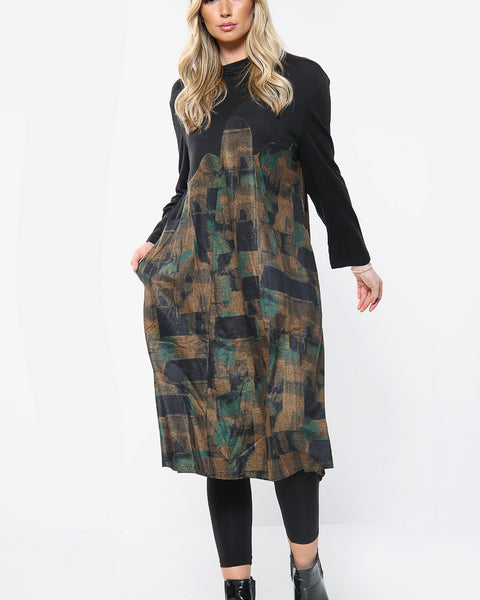 Robe aux tons automnales