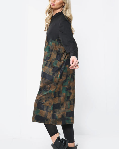 Robe aux tons automnales